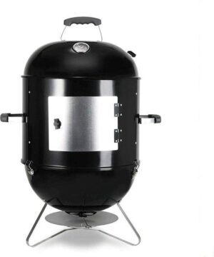 3 I 1 Barbecue - Kol BBQ - Portable - Grill and Smoker - Water Bowl - Fire spis - Barbecues - 64,5 x 47,5 x 90 cm