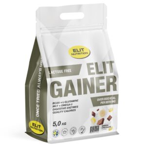 Elit Nutrition Gainer - Lactose Free 5 Kg Banana Chocolate