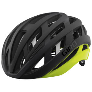 Giro Helios Spherical Road Helmet - S/51-55cm - Matte Black/Highlight