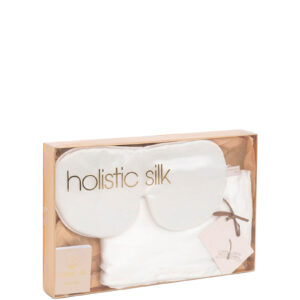 Holistic Silk Anti-Ageing Rejuvenating Sleep Set - White