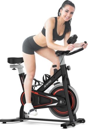 XD-EB2 Indoor Cycle - Indoor fiets - Spinning fiets - Verstelbaar stuur en zadel - 8 kg vliegwiel - LCD display - Voor sportschool en thuis training