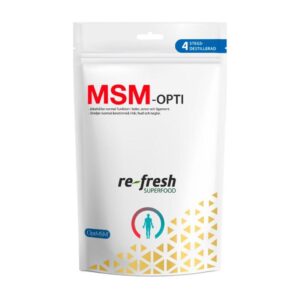 6-pack MSM Opti 250 gram Re-fresh Superfood