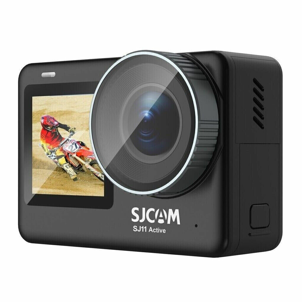SJCAM SJ11 Sportkamera Bil DVR Utomhus 4K HD Vattentät Dual-screen Stabiliserad Anti-shake Action Kamera Ridskida