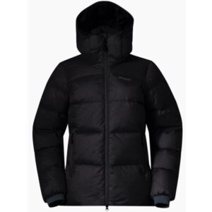 Bergans Lava Warm Down Jacket W/Hood Women Black