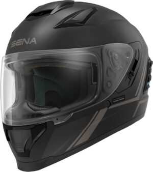 Sena Stryker, integral helmet with communication system , color: Matt-Black , size: L