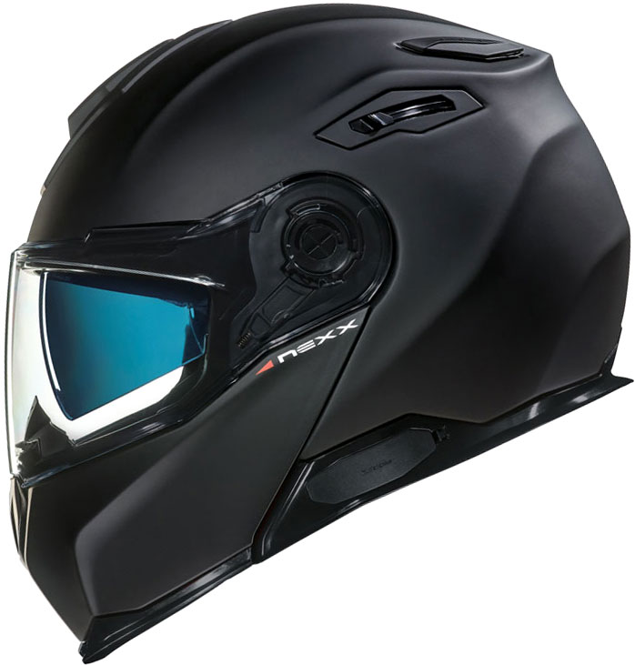 Nexx X.Vilitur Plain, flip-up helmet , color: Matt-Black , size: S