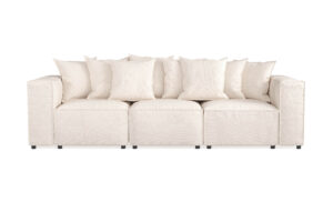 Cubo 4-sits Djup Modulsoffa i Tyg - Beige