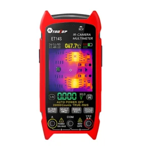EU Direkt AV VERKTYG ET14S+ IR kamera multimeter 240*240 infraröd upplösning -20°C till +550°C 25HZ LCD stor skärm tempe