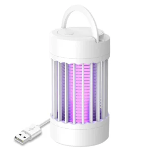 2-i-1 Bärbar Mini USB Uppladdningsbar Myggdödare Lampa Liten Nattlampa Bug Zapper Ljus Anti-Mygg Lampa Elektrisk Chock M