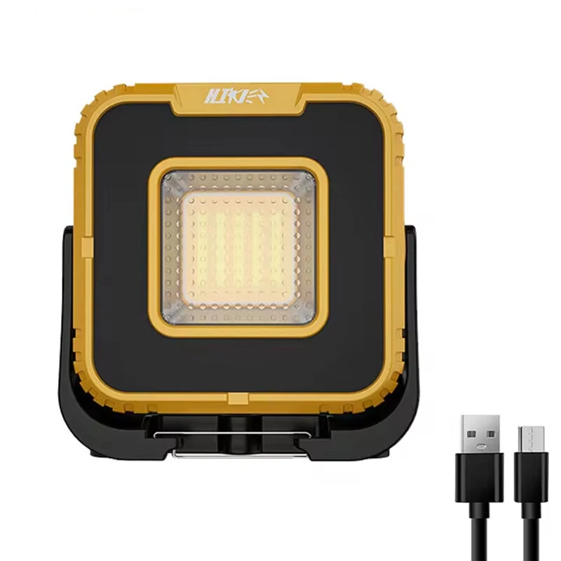 2024 1000LM Super Bright Bärbar LED Strålkastare Campinglampa 3000mAh LED Arbetslampa Uppladdningsbar Utomhus Vattentåli 2024 1000LM Super Bright Bärbar LED Strålkastare Campinglampa 3000mAh LED Arbetslampa Uppladdningsbar Utomhus Vattentåli