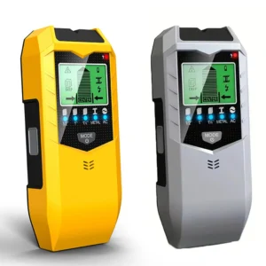 5-i-1 elektronisk väggdetektor SH402 Multifunktionell handhållen metallstift trädetektor med larm och LED-display för he