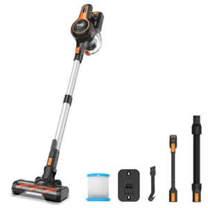 [EU Direct] INSE S680 Sladdlös Dammsugare Stavdammsugare med 20Kpa 250W Sugkraft,Max 50 Minuters Drifttid Uppladdningsba