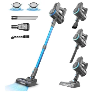 [EU Direkt] INSE YISORA N300 Sladdlös Stövsugare, 20Kpa Ultralätt Handhållen Stövsugare för Karpett, Hårda Golv, Bil, Hu