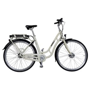 Elcykel Viarelli Giulia Vit, 25 km/h, 10,4 AH, räckvidd 50 km