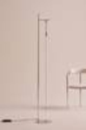 HAMPTON golvlampa Krom