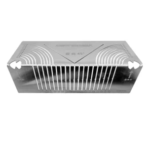 Justerbart vinkel- och bågmärkningsverktyg Dubbelanvändning metallritverktyg för fyrkantiga och runda rör Idealiskt för