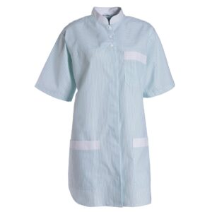 Nybo Vit-Mint Dam Cloud Tunika, Bra Passform, Rygginsnitt - L