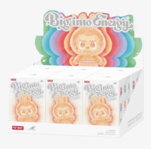 POP MART Labubu THE MONSTERS Big into Energy Series Vinyl Plush Blind Box