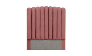 PRIMO 120 Sänggavel Sammet Rosa