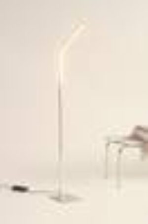 STRAW golvlampa Krom