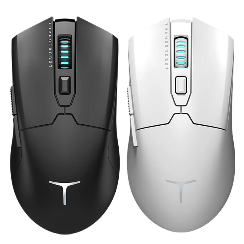 ThundeRobot ML602 Dual Mode Trådlös Spelmus PAW3104 Sensor 8000 DPI 1KHz Trådlös Återbetalningshastighet 2.4G/Kabel E-sp ThundeRobot ML602 Dual Mode Trådlös Spelmus PAW3104 Sensor 8000 DPI 1KHz Trådlös Återbetalningshastighet 2.4G/Kabel E-sp