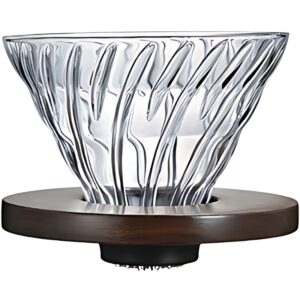 V60 Glasdroppare Valnöt - Hario