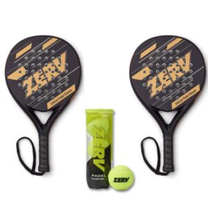 ZERV Padel Paketerbjudande (ZERV Inferno Padel Classic Gold/Black + ZERV Padel Master+)