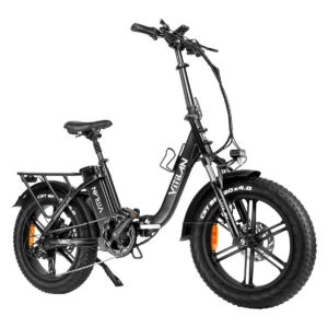 [EU Direkt] Vitilan U7 2.0 Elcykel 48V 20AH Samsungbatteri 750W Motor Rekommenderad Toppfart 25KM/H 20*4.0tum däck 80KM