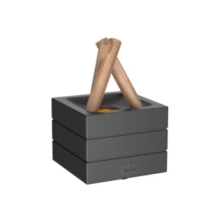 Tevorex 280ml Flame Aroma Diffuser USB Luftfuktare Färgglad Atmosfärslampa Eld Essential Oil Aroma Diffuser 7 Färger Lju