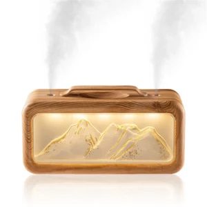 Tevorex Luftfuktare med timer, essentiell oljediffuser med nattljus, luftdiffuser luftfuktare för stort sovrum, hemkonto