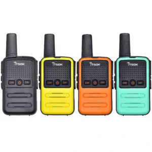 2 st ITSOK PMR446 Mini Walkie Talkie Lång Räckvidd Kommunikationsstation Barnleksaker Amatörradio Bärbar Handhållen Tvåv