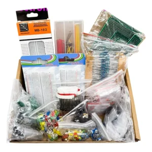 2110Pcs DIY Elektronikkomponent Kit T0-92 LED PCB Blandade motstånd,kondensatorer,transistorer lödfria för krets DIY Kit