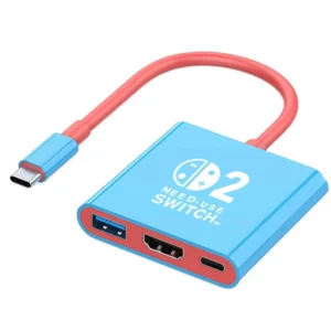 3-i-1 Type-C Bärbar TV Dockadapter med 4K60Hz HD / USB3.0 / PD100W USB-C för SteamDeck Laptops Telefoner Läsplattor Komp