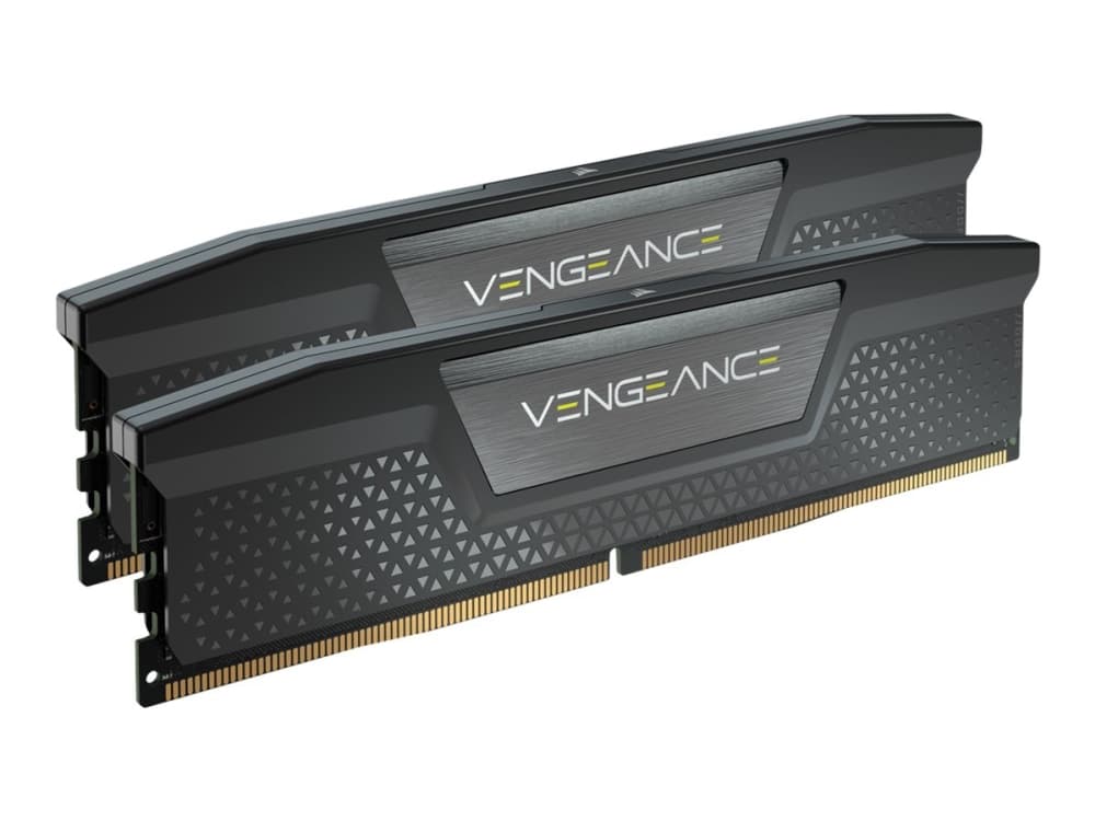CORSAIR Vengeance - DDR5 - sats - 16 GB: 2 x 8 GB - DIMM 288-pin - 5200 MHz / PC5-41600 - CL40 - 1.25 V - svart CORSAIR Vengeance - DDR5 - sats - 16 GB: 2 x 8 GB - DIMM 288-pin - 5200 MHz / PC5-41600 - CL40 - 1.25 V - svart