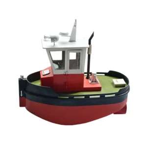 Tony Ray Aero Modell 1/18 Mini Liten Uttern Tug Båt RC Fartyg DIY KIT Omonterad m/ Motor ESC Servo Micro Leksaker