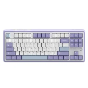 AJAZZ AK870 87 tangenter Tri-läge mekaniskt tangentbord tätningstruktur hot-swappable RGB bakgrundsbelysning 4000mAh bat