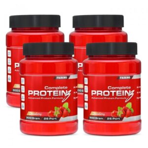 BIG BUY 4 x Complete Protein Blandprotein 900 g