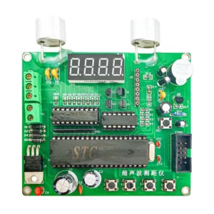 DC 9-12V DIY ultrasonisk mätkit multifunktionell lödningsövning träningsmontering elektroniska avståndsmätare komponente
