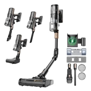 [EU Direkt] Proscenic P20 OnePass Sladdlös Dammsugare,70000Pa Sugkraft,70 Minuters Driftstid,680W Borttagbar Motor,180°