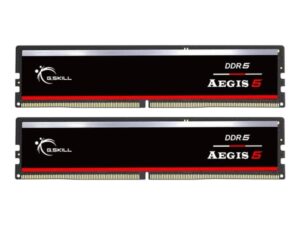 G.Skill AEGIS 5 - DDR5 - sats - 32 GB: 2 x 16 GB - DIMM 288-pin - 6000 MT/s / PC5-48000 - CL36 - 1.35 V - ej buffrad - on-die ECC