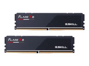 G.Skill Flare X5 - DDR5 - sats - 32 GB: 2 x 16 GB - DIMM 288-pin låg - 6000 MHz / PC5-48000 - CL30 - 1.35 V - ej buffrad - icke ECC - mattsvart