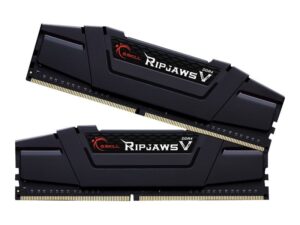 G.Skill Ripjaws V - DDR4 - sats - 16 GB: 2 x 8 GB - DIMM 288-pin - 3600 MT/s / PC4-28800 - CL18 - 1.35 V - ej buffrad - icke ECC - classic black