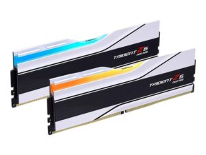 G.Skill Trident Z5 Neo RGB - DDR5 - sats - 32 GB: 2 x 16 GB - DIMM 288-pin - 6000 MT/s / PC5-48000 - CL30 - 1.35 V - ej buffrad - icke ECC - vit