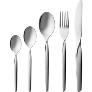 Gense Twist Besticksset 60 Delar Blank Stål