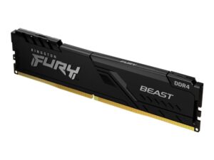 Kingston FURY Beast - DDR4 - modul - 16 GB - DIMM 288-pin - 3200 MHz / PC4-25600 - CL16 - 1.35 V - ej buffrad - icke ECC - svart