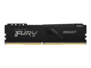 Kingston FURY Beast - DDR4 - modul - 8 GB - DIMM 288-pin - 3200 MHz / PC4-25600 - CL16 - 1.35 V - ej buffrad - icke ECC - svart