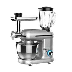 NovuLife 5.5L 5-i-1 Multifunktionell Stå mixer 1900W Ren Koppar Motor 6-hastighetskontroll med mixer,köttkvarn,juicer fö