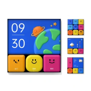 Aqara smart brytare S1E Touchkontroll 4 fullständig LED-timerkalender kraftstatistik sceninställning Fjärrarbete med Hom