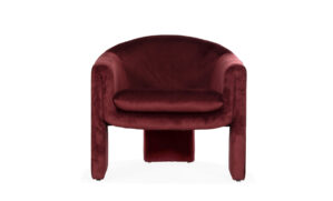 BOOGI Loungefåtölj Velvet Plum