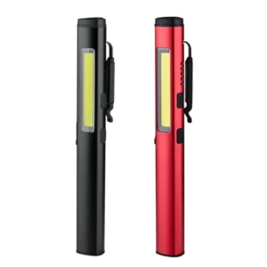 Bikight Magnetisk LED Arbetsficklampa Penlight USB-uppladdningsbar Nödficklampa Superljus Utomhus Camping COB Ficklampa